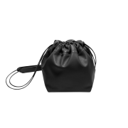 Jil Sander Small Drawstring Crossbody Black