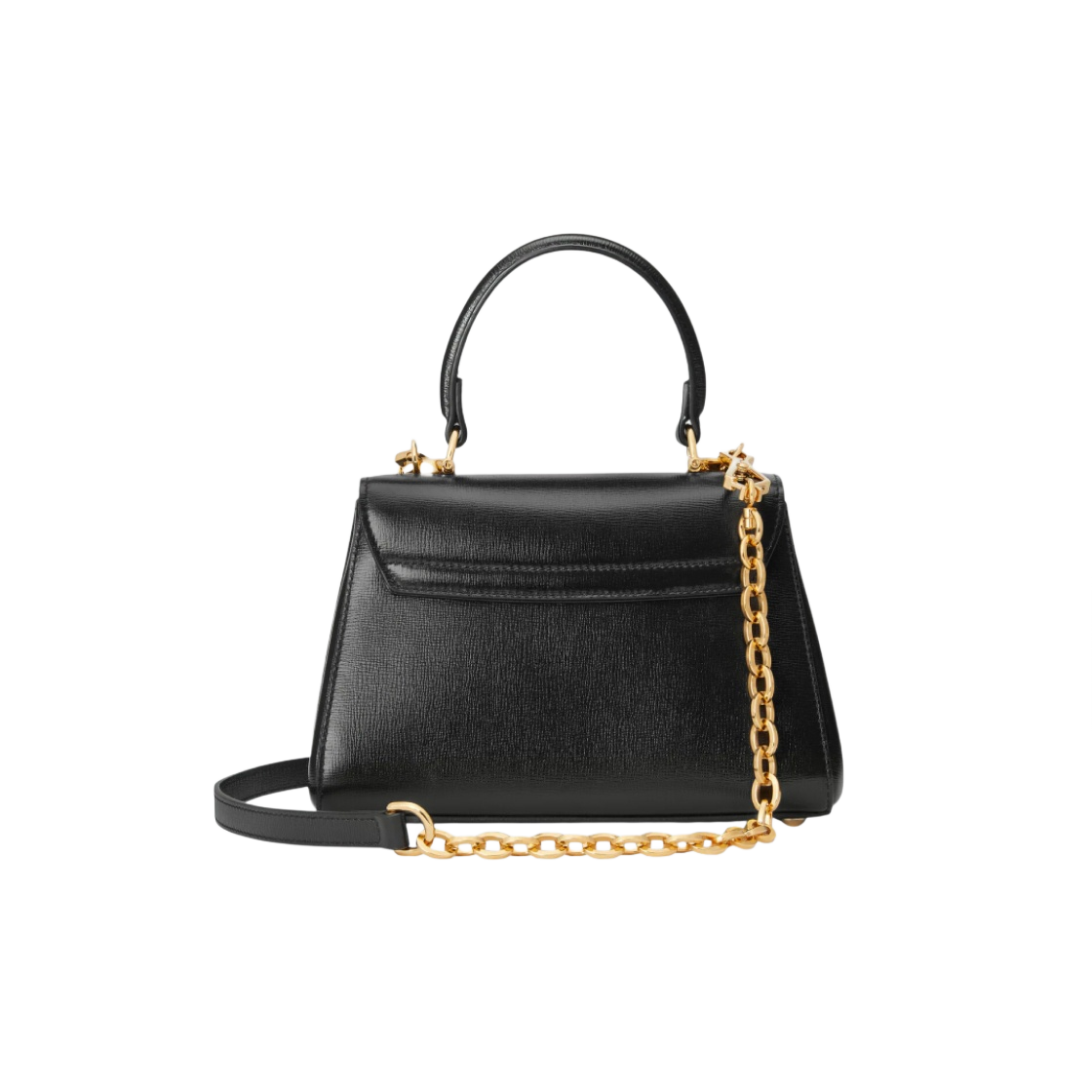 구찌 홀스빗 1955 미니백 레더 블랙(Gucci Horsebit 1955 Mini Bag Leather Black) - 2