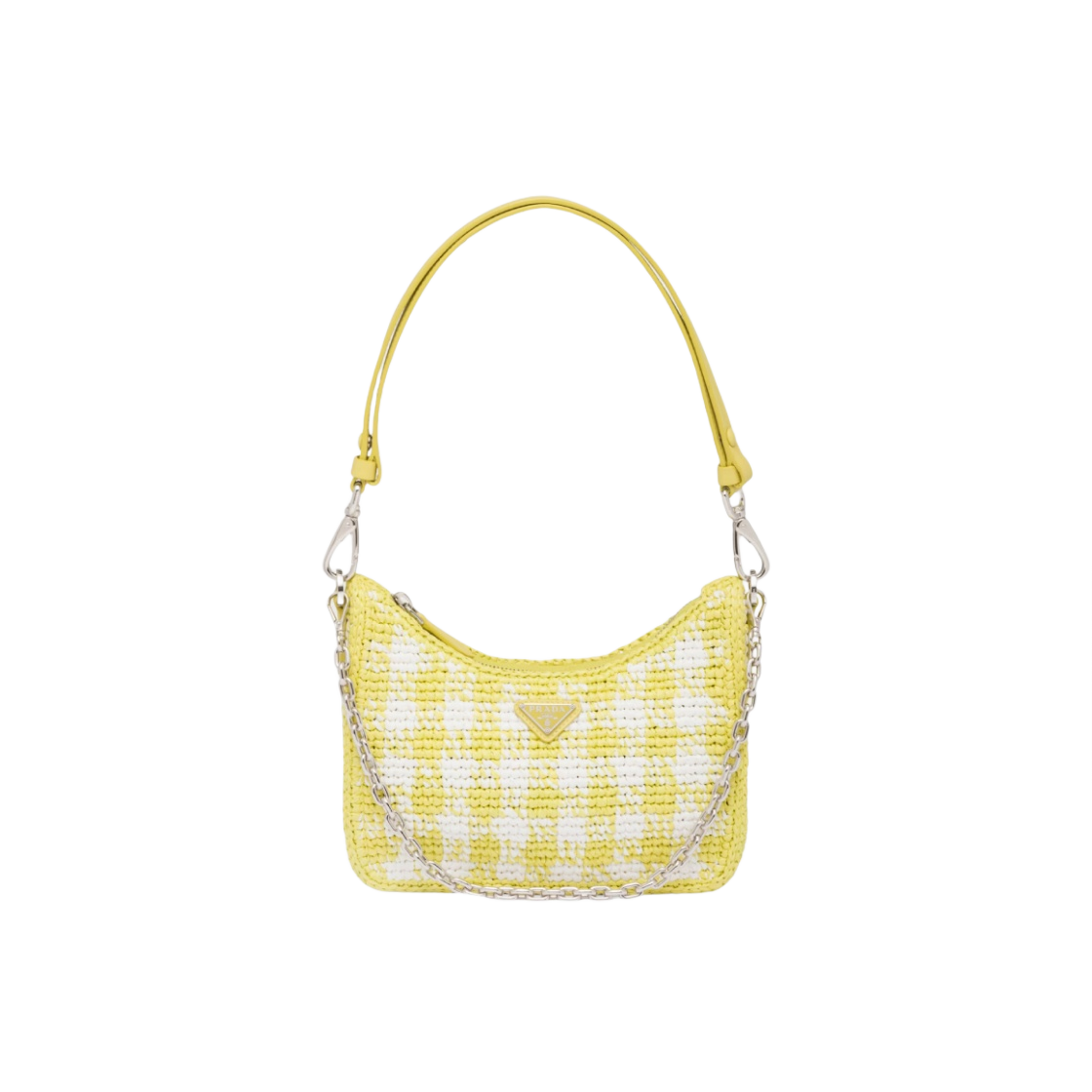프라다 리에디션 크로쉐 미니백 시트론 옐로우(Prada Re-Edition Crochet Mini Bag Citron Yellow) - 1