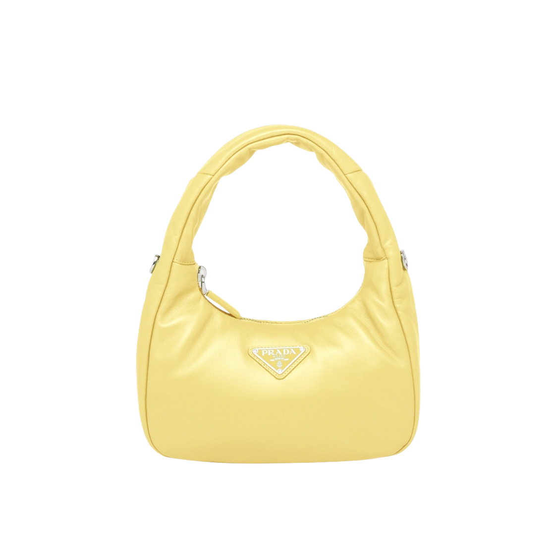 프라다 소프트 패딩 나파 레더 미니백 시트론 옐로우(Prada Soft Padded Nappa Leather Mini Bag Citron Yellow) - 1