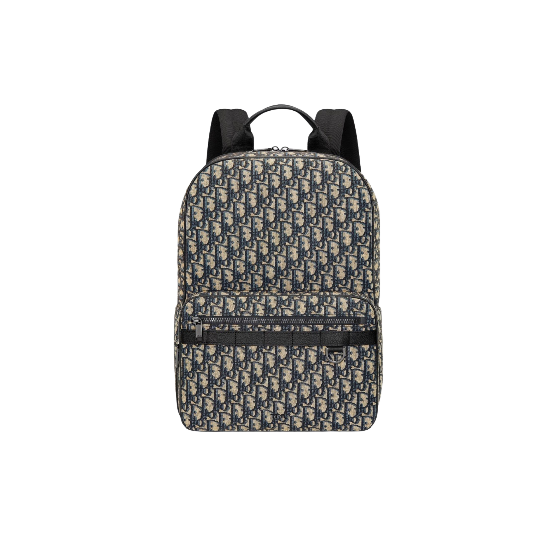 디올 사파리 백팩 베이지 블랙 디올 오블리크 자카드(Dior Safari Backpack Beige Black Dior Oblique Jacquard) - 1