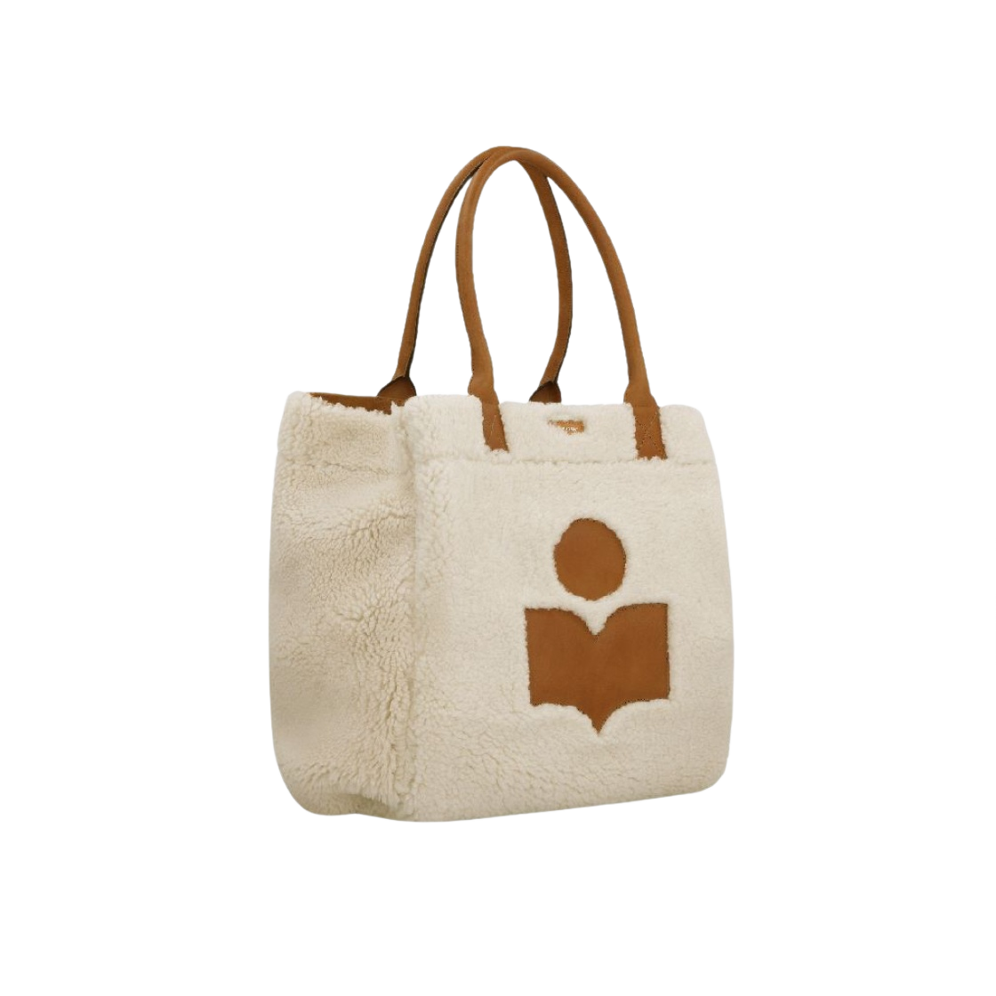 이자벨 마랑 옌키 시어링 토트백 에크루(Isabel Marant Yenky Shearling Tote Bag Ecru) - 2