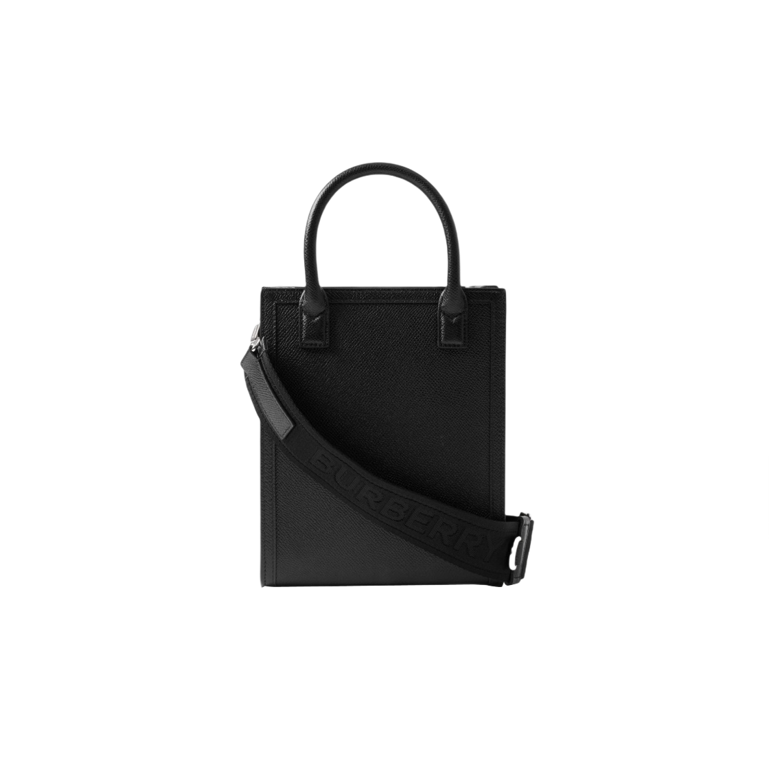 버버리 미니 버티컬 데니 토트백 블랙(Burberry Mini Vertical Denny Tote Bag Black) - 3