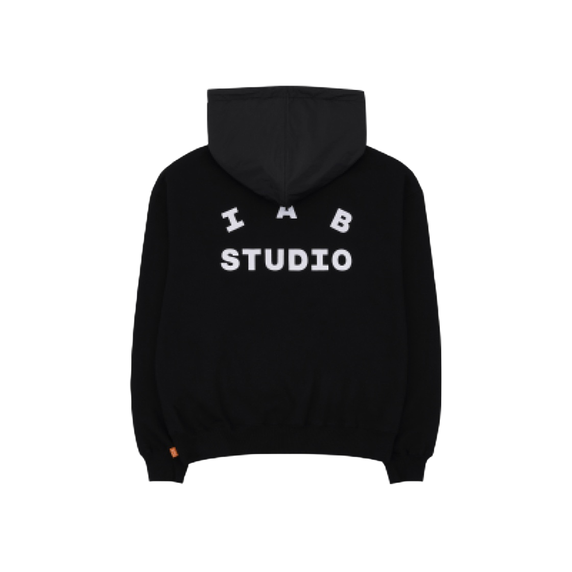 아이앱 스튜디오 우븐 후드 블랙 | IAB Studio | KREAM