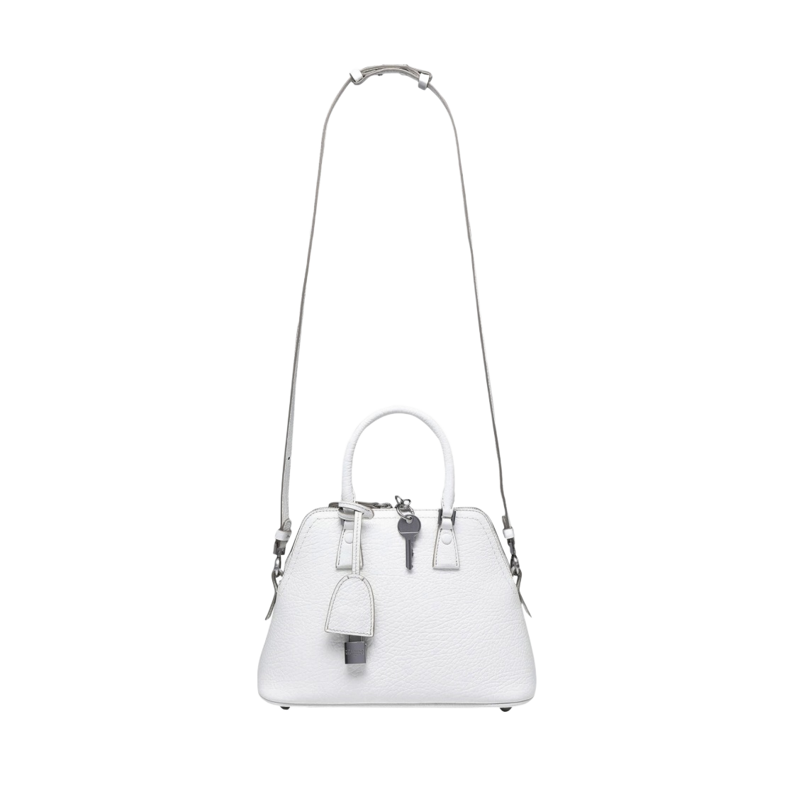S56WG0082P0396T1003 Maison Margiela 5AC Mini Bag White - #4
