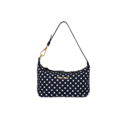 Miu Miu Spirit Printed Faille Mini Bag Royal Blue Ivory