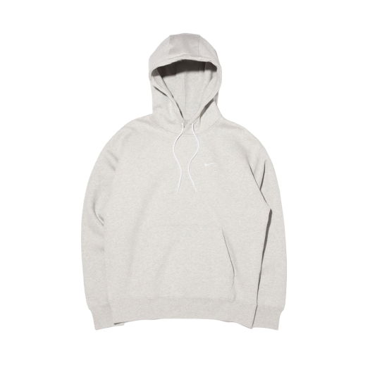 Nike NRG Solo Swoosh Fleece Hoodie Grey Heather - Asia