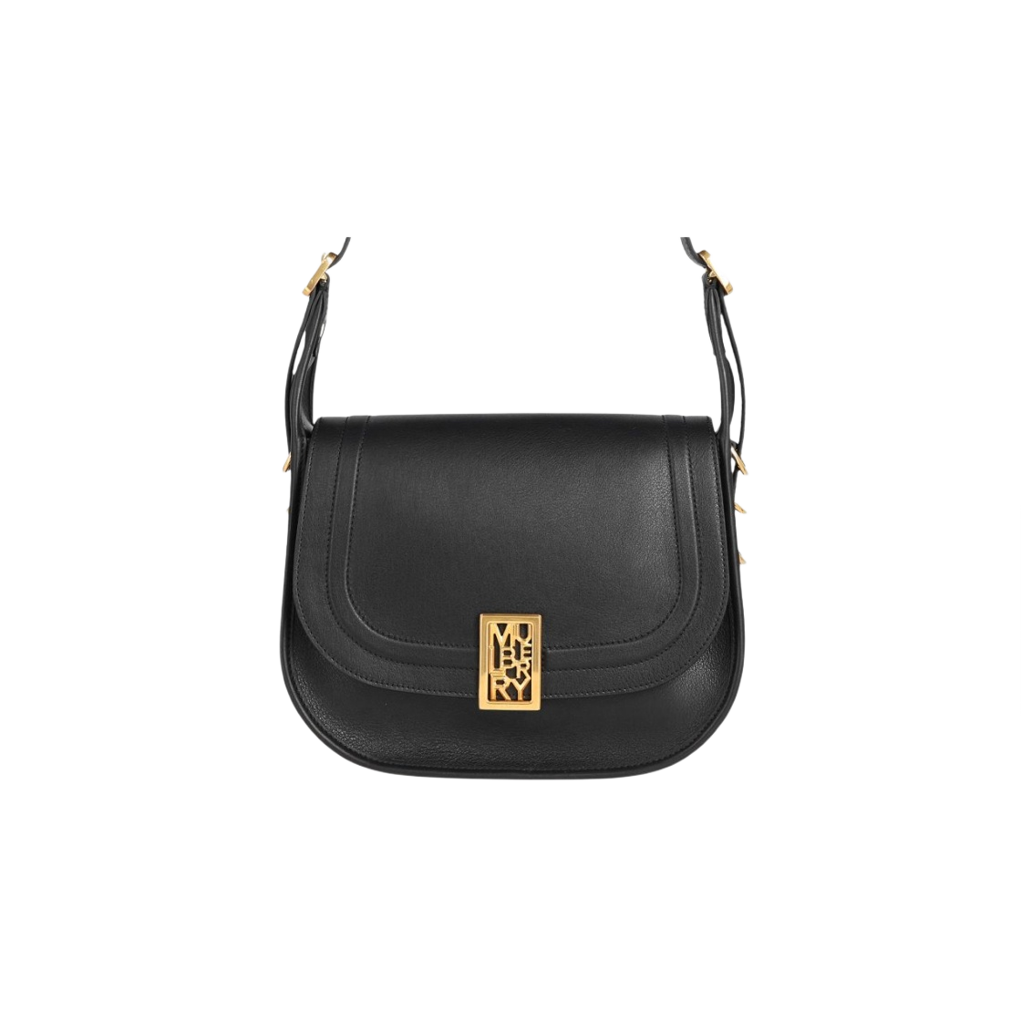 멀버리 실키 카프 세이디 사첼 블랙(Mulberry Silky Carf Sadie Satchel Black)