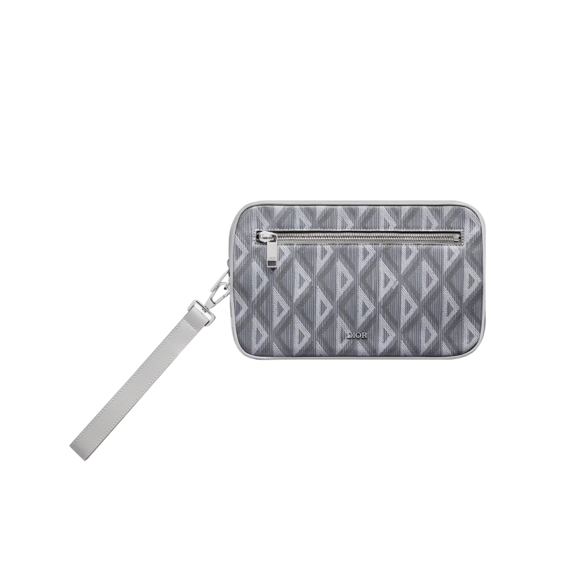 디올 토일레트리 백 디올 그레이 CD 다이아몬드 캔버스(Dior Toiletry Bag Dior Gray CD Diamond Canvas) - 1