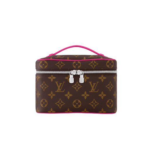 Louis Vuitton Nice Mini Monogram Macassar Fuchsia
