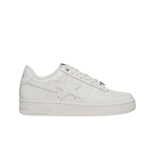 0ZXSHM191303N BAPE Sta #3 White