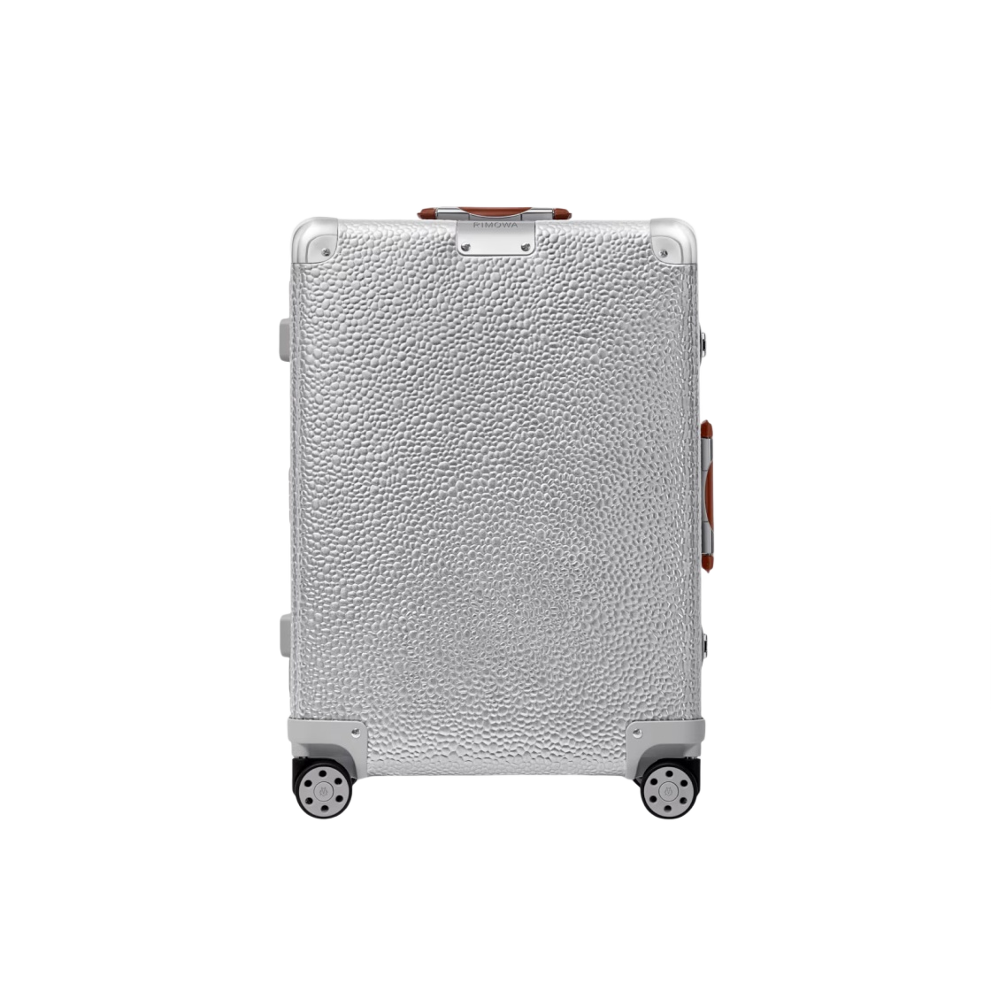 97390018 Rimowa Hammerschlag Cabin Silver