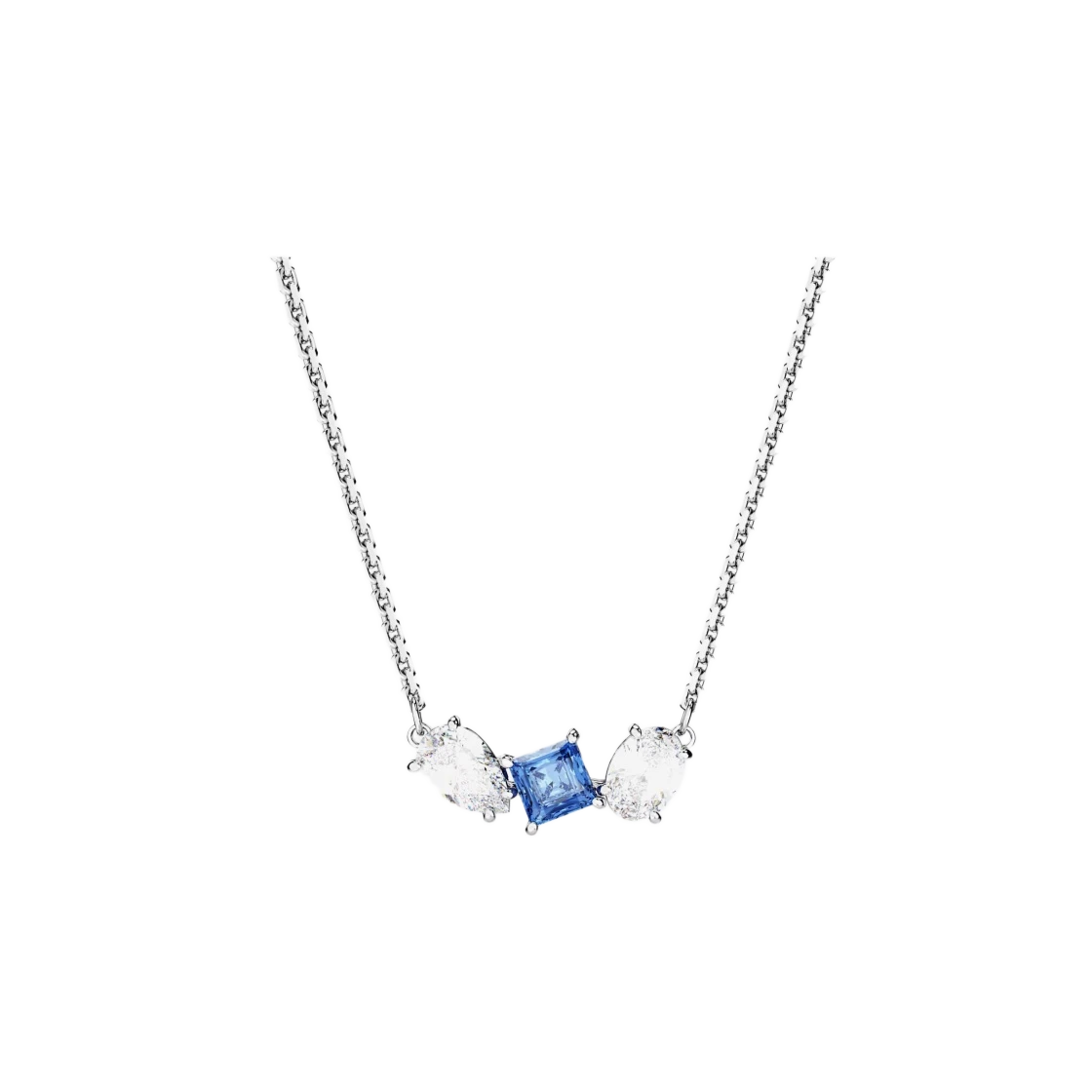 (W) 스와로브스키 메스메라 팬던트 블루 로듐 플래팅 | Swarovski | KREAM (W) Swarovski Mesmera Pendant Blue Rhodium Plated