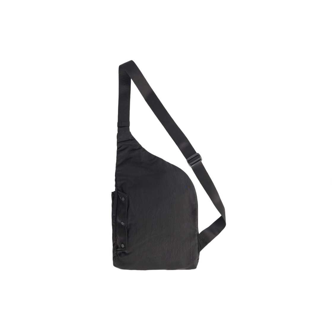 C.P. 컴퍼니 나일론 B 싱글 스트랩 럭색 블랙 - 23FW(C.P. Company Nylon B Single Strap Rucksack Black - 23FW) - 2