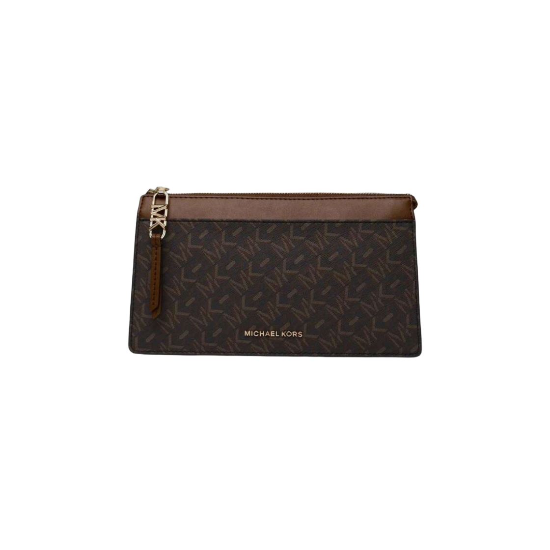 32H3G8EC7B227 Michael Kors Empire Logo Small Crossbpdy Bag Brown Luggage - 대표 이미지 #1