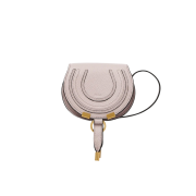 Chloe Marcie Nano Saddle Bag Misty Lavender