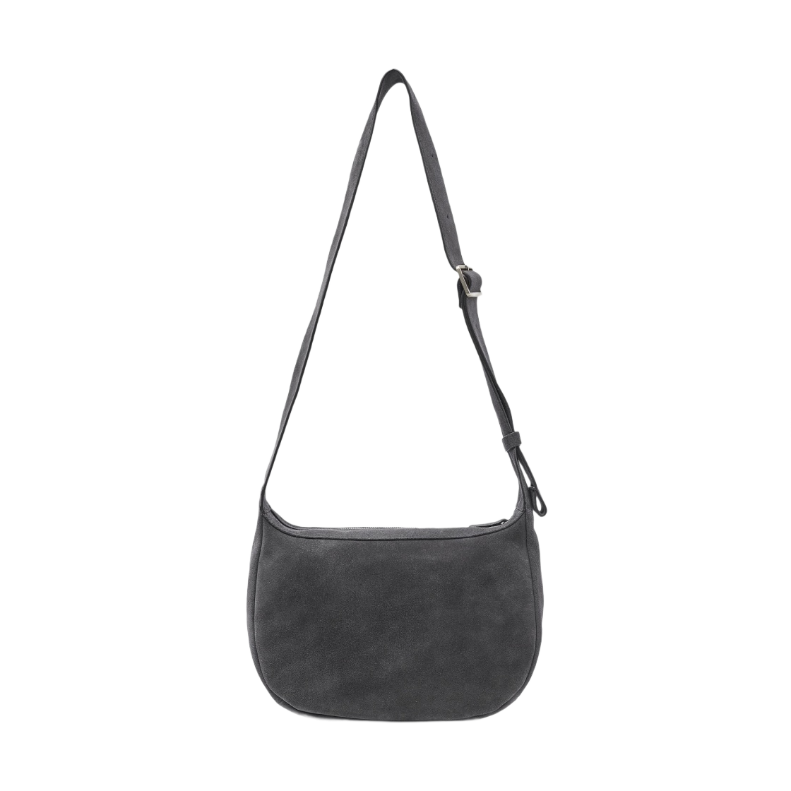 코스 크로스바디 새들백 스웨이드 블랙(COS Crossbody Saddle Bag Suede Black)