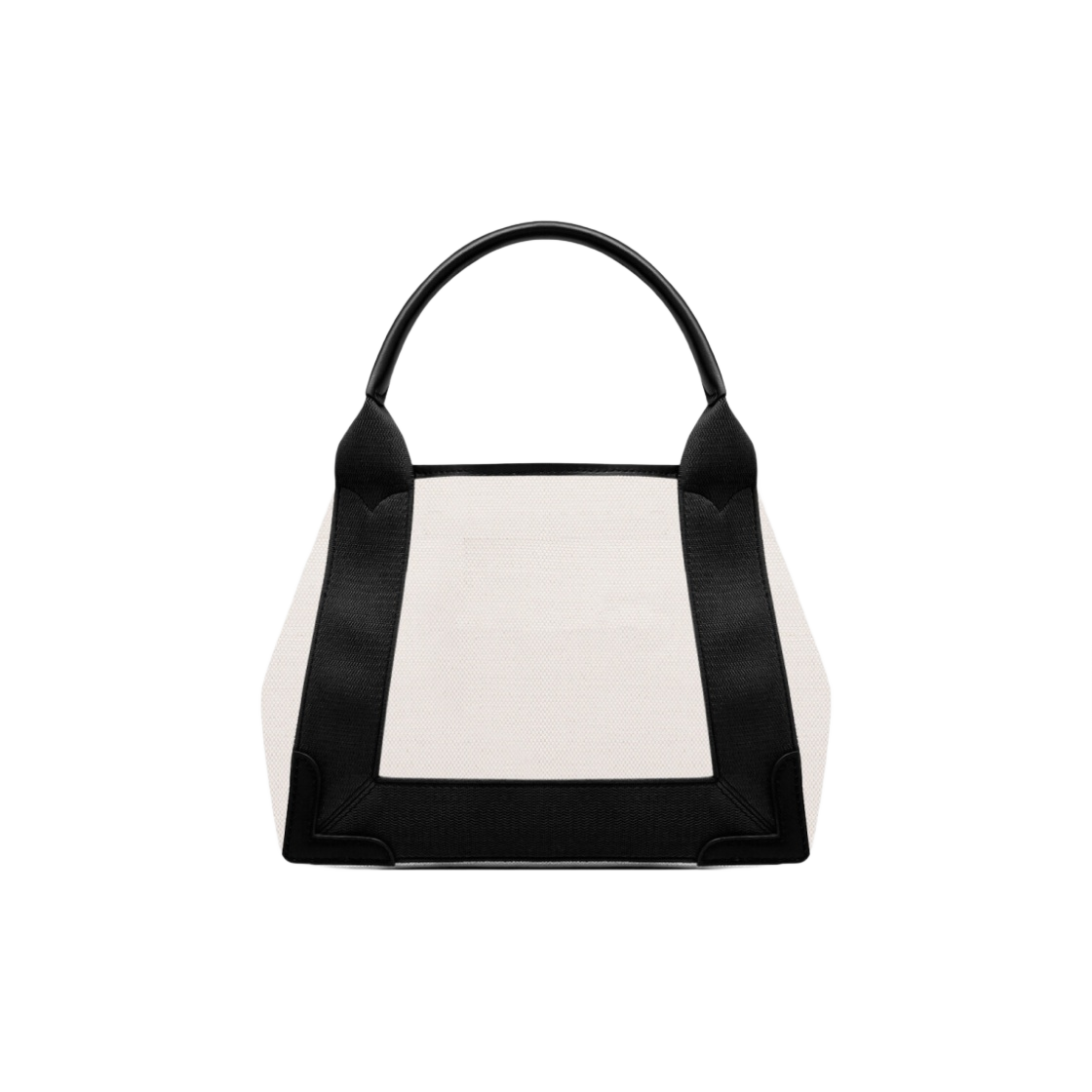 발렌시아가 네이비 XS 카바스 라이트 베이지 블랙(Balenciaga Navy XS Cabas Light Beige Black) - 2