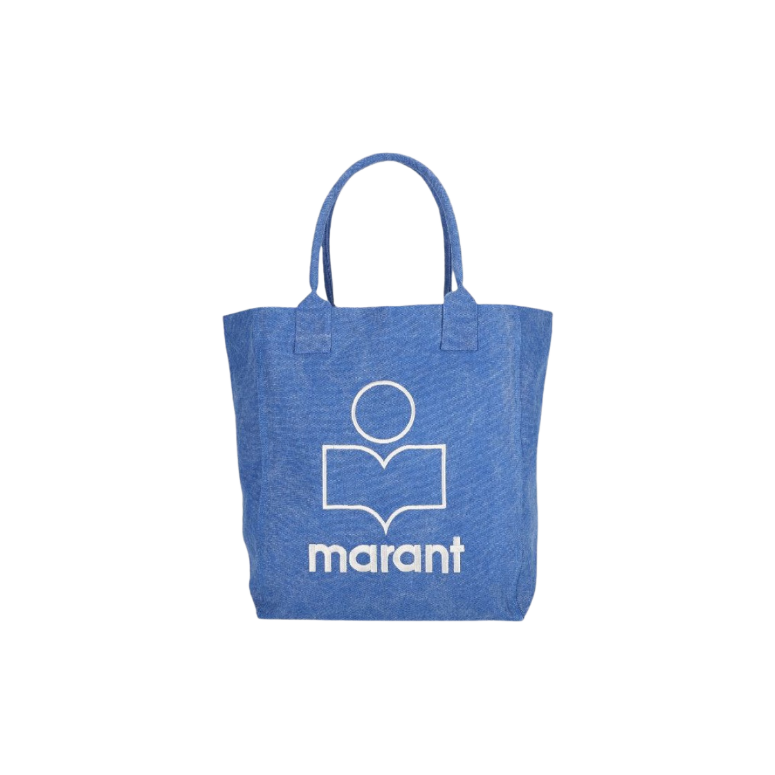 PM0001FA-A1X19M-30BU Isabel Marant Yenky Logo Tote Bag Blue