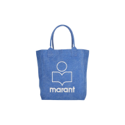 Isabel Marant Yenky Logo Tote Bag Blue