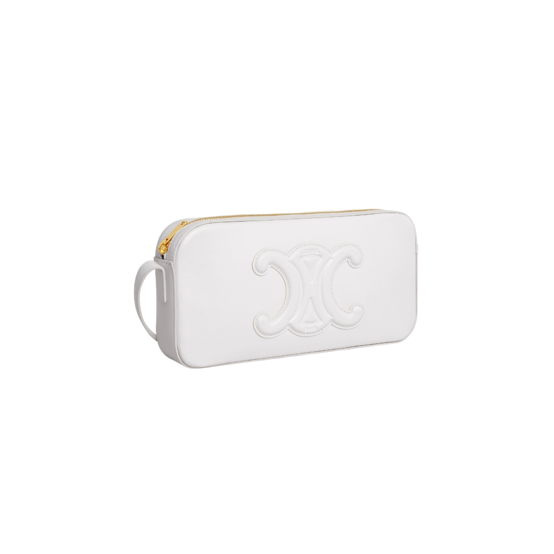 셀린느 스무스 카프스킨 퀴르 트리옹프 카메라 숄더백 화이트(Celine Camera Shoulder Bag Cuir Triomphe in Smooth Calfskin White) - 2