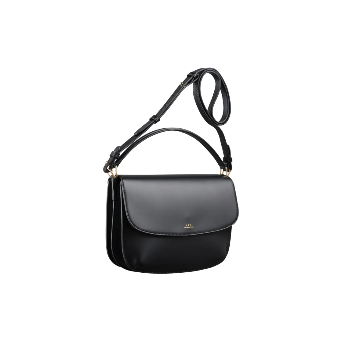 아페쎄 사라 숄더 A 스트랩백 블랙(A.P.C. Sarah Shoulder A Strap Bag Black) - 2
