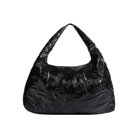 Adidas Puffy Satin Shoulder Bag Black