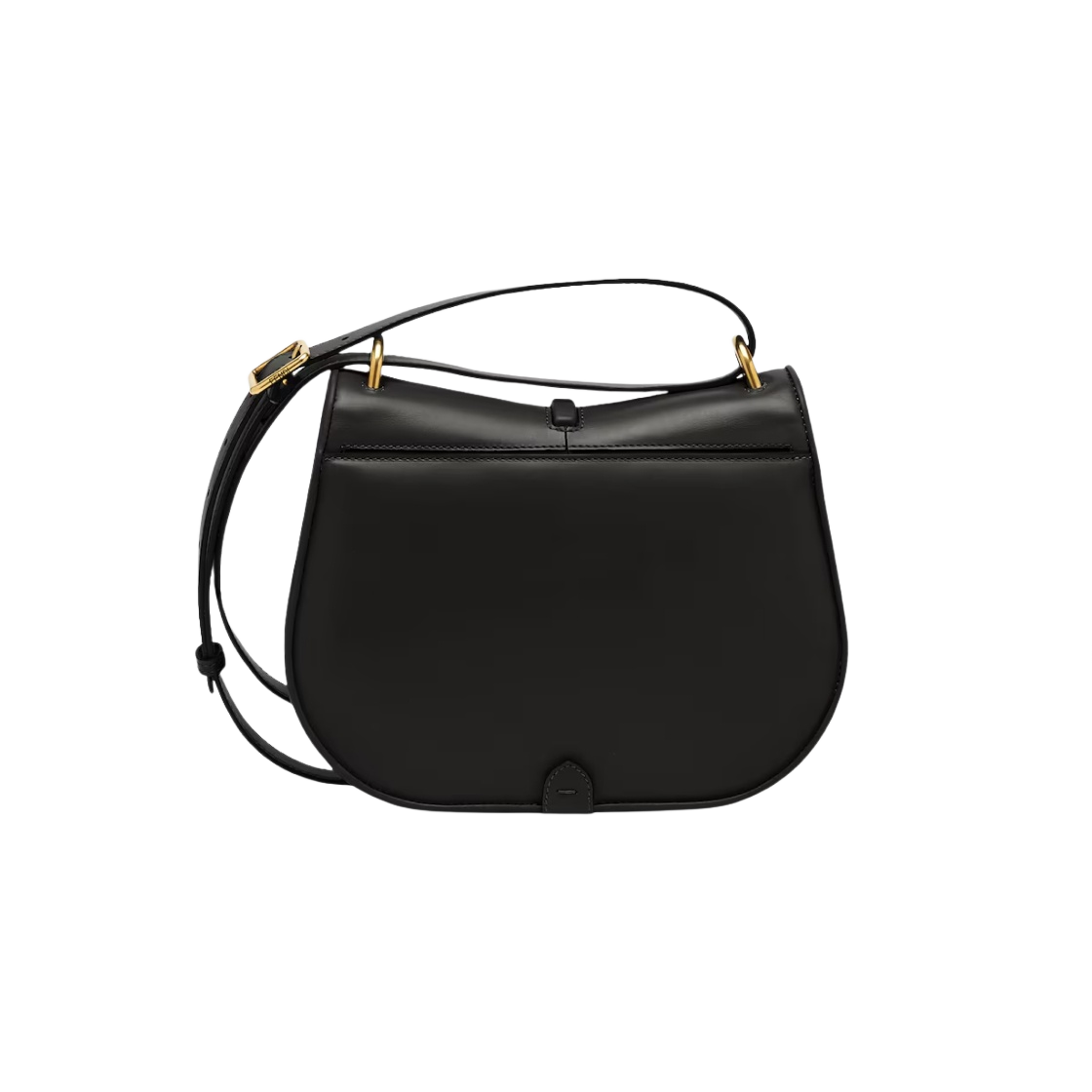 펜디 커'몬 미디엄 매끄러운 풀 그레인 가죽 백 블랙(Fendi C'mon Medium Smooth and Full-grain Leather Bag Black) - 2