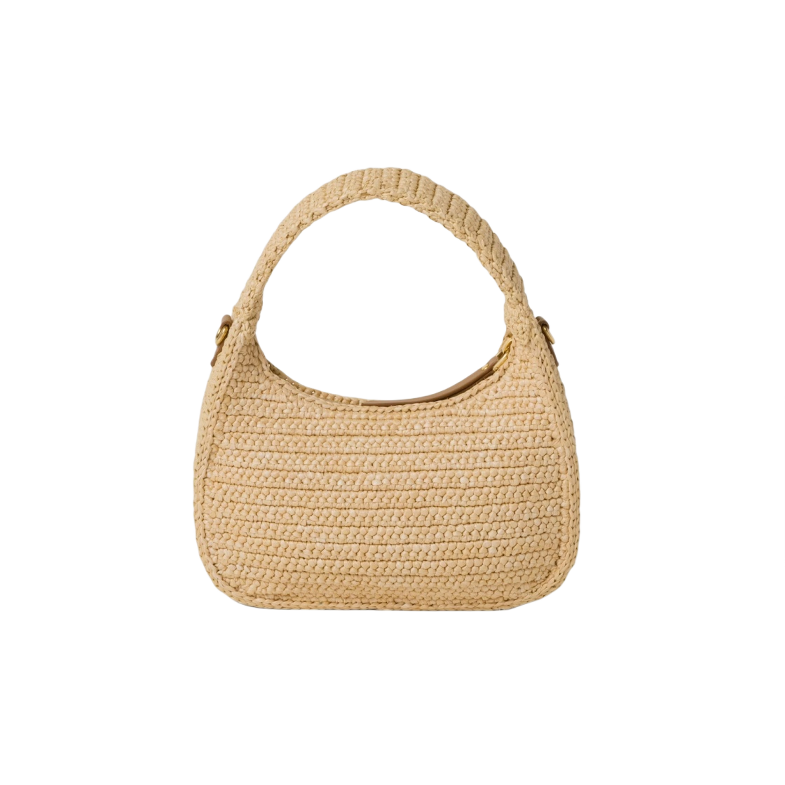 미우 미우 완더 크로쉐 호보백 내츄럴(Miu Miu Wander Crochet Hobo Bag Natural) - 3