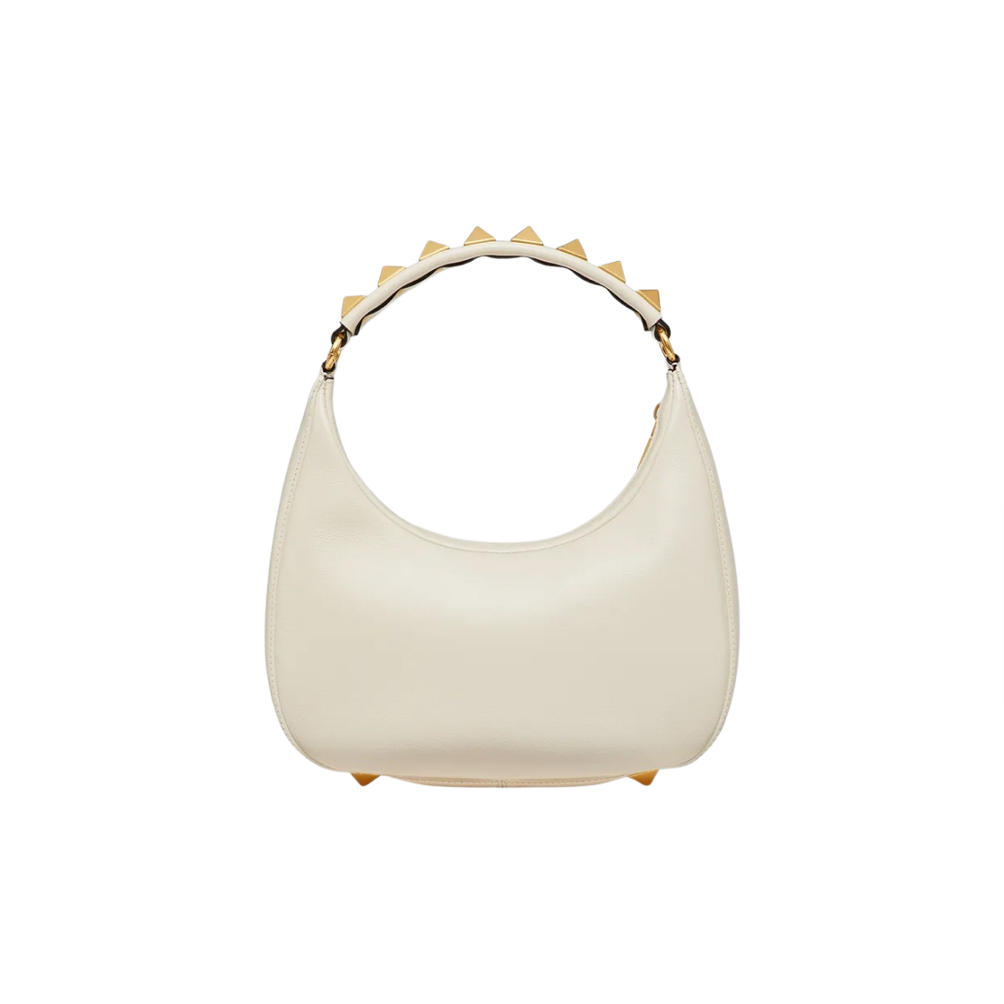 발렌티노 스터드 사인 시그니쳐 카프스킨 호보백 라이트 아이보리(Valentino Stud Sign Calfskin Hobo Bag Light Ivory) - 3
