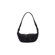 Lemaire Croissant Filt Bag Polyester Net Midnight Violet