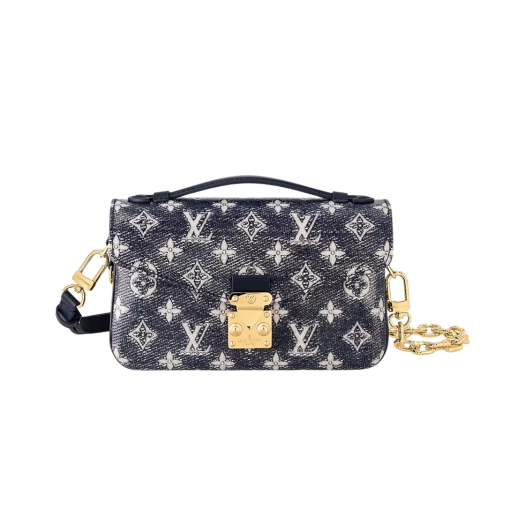 Louis Vuitton Pochette Metis East West Monogram Blue