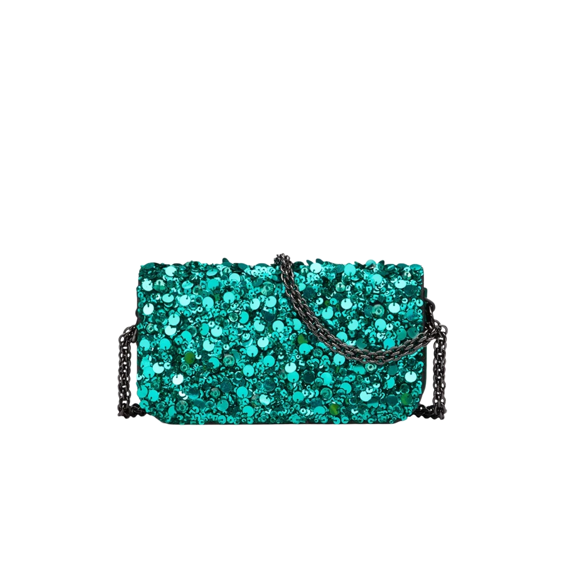 발렌티노 3D 자수 스몰 로코 숄더백 프레셔스 그린 | Valentino | KREAM Valentino Small Loco Shoulder Bag With 3D Embrioidery... 