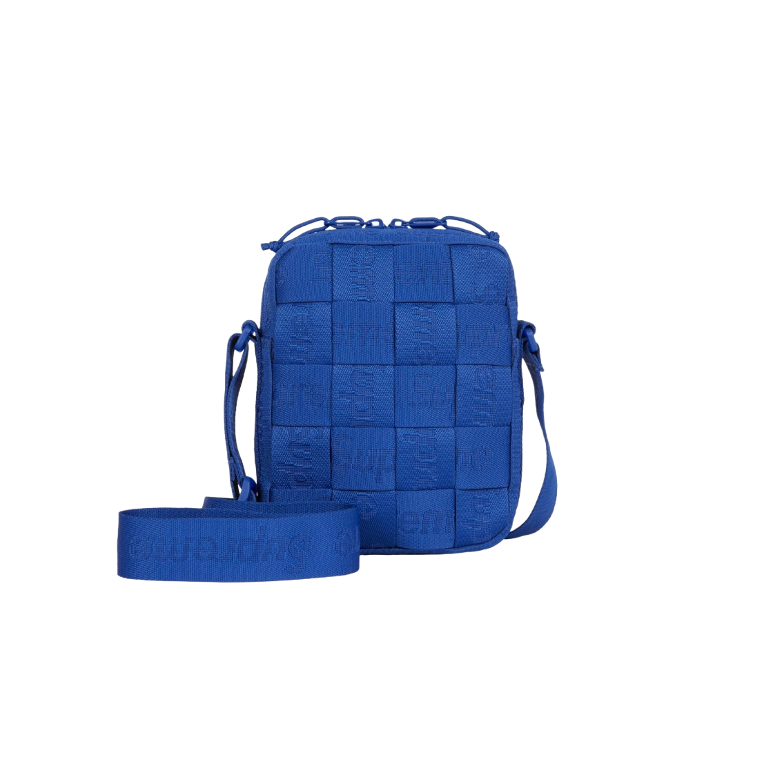Supreme Woven Shoulder Bag Blue (24SS)