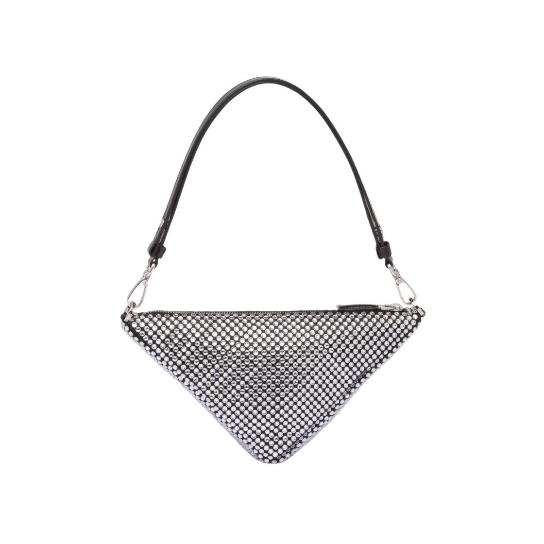 프라다 크리스탈 트라이앵글 사틴 미니백 크리스탈(Prada Crystals Triangle Satin Mini Bag Crystal) - 2