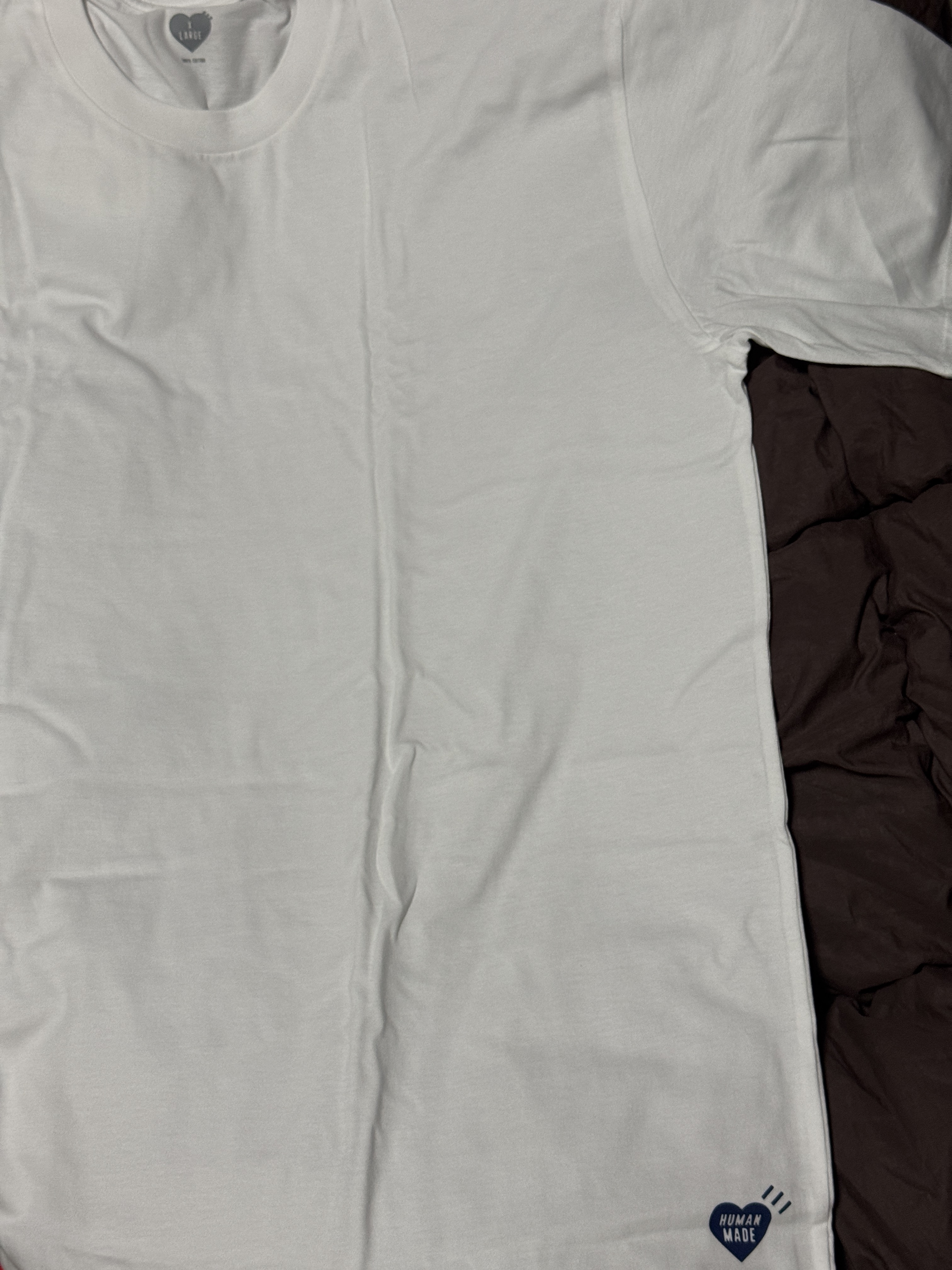 Human Made T-Shirts White (3 Pack) 착용 스타일 - 2