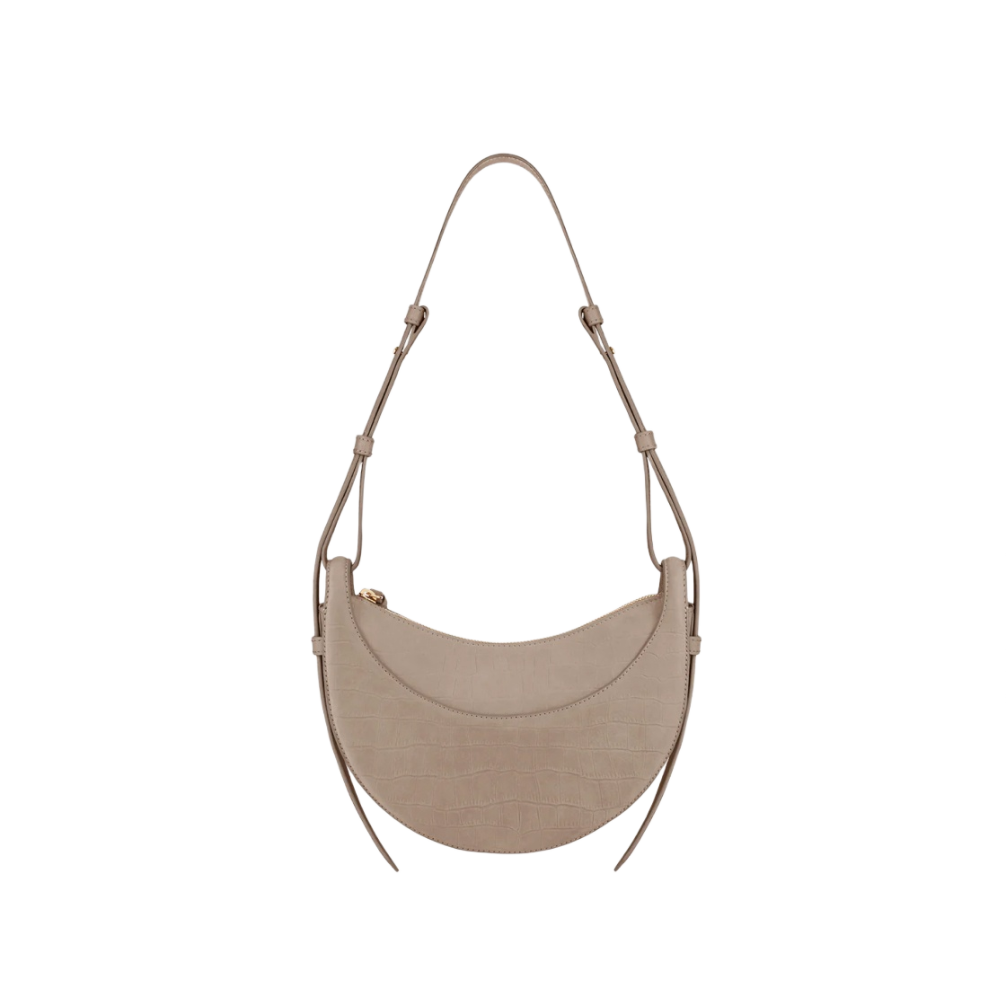 폴렌느 누메로 디스 크로커다일 누벅 토프(Polene Numero Dix Crocodile Nubuck Taupe)
