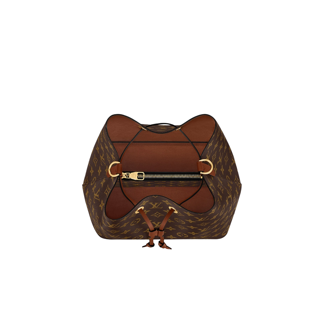 M44887 Louis Vuitton Neonoe MM Monogram Caramel - #2