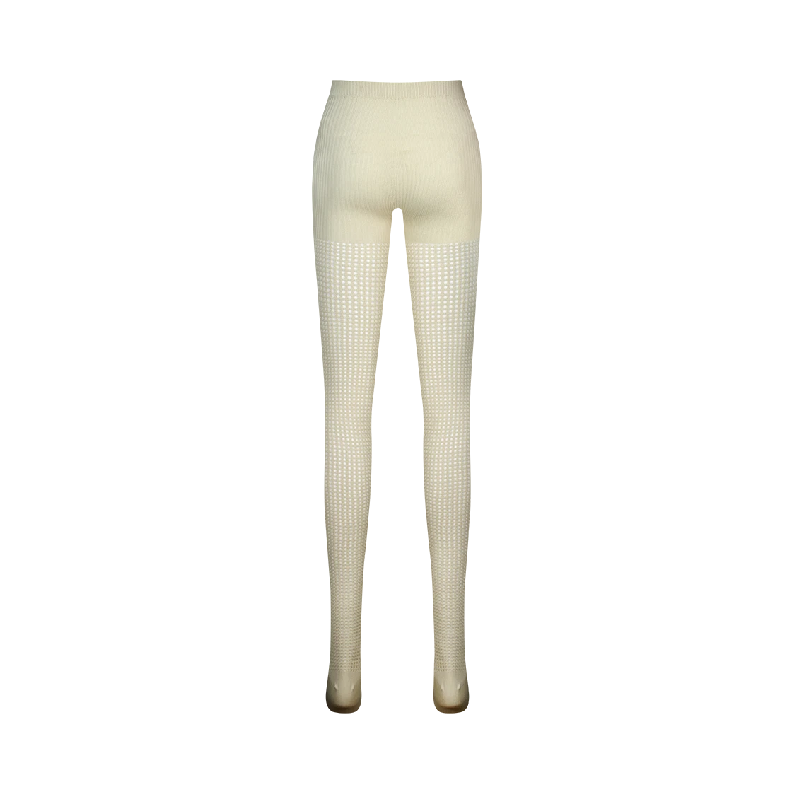 쥬키프 비스코스 레이스 스타킹 아이보리 | JUUKIFF | KREAM Juukiff Punch Hole Stocking In Mixed Viscose Ivory
