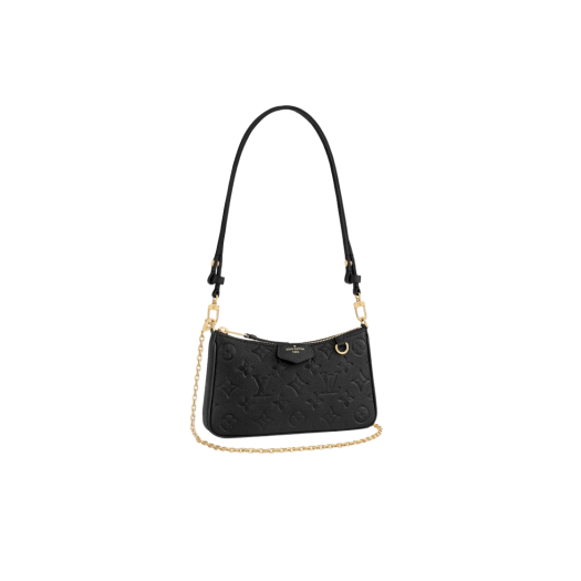 Louis Vuitton Easy Pouch On Strap Monogram Empreinte Black