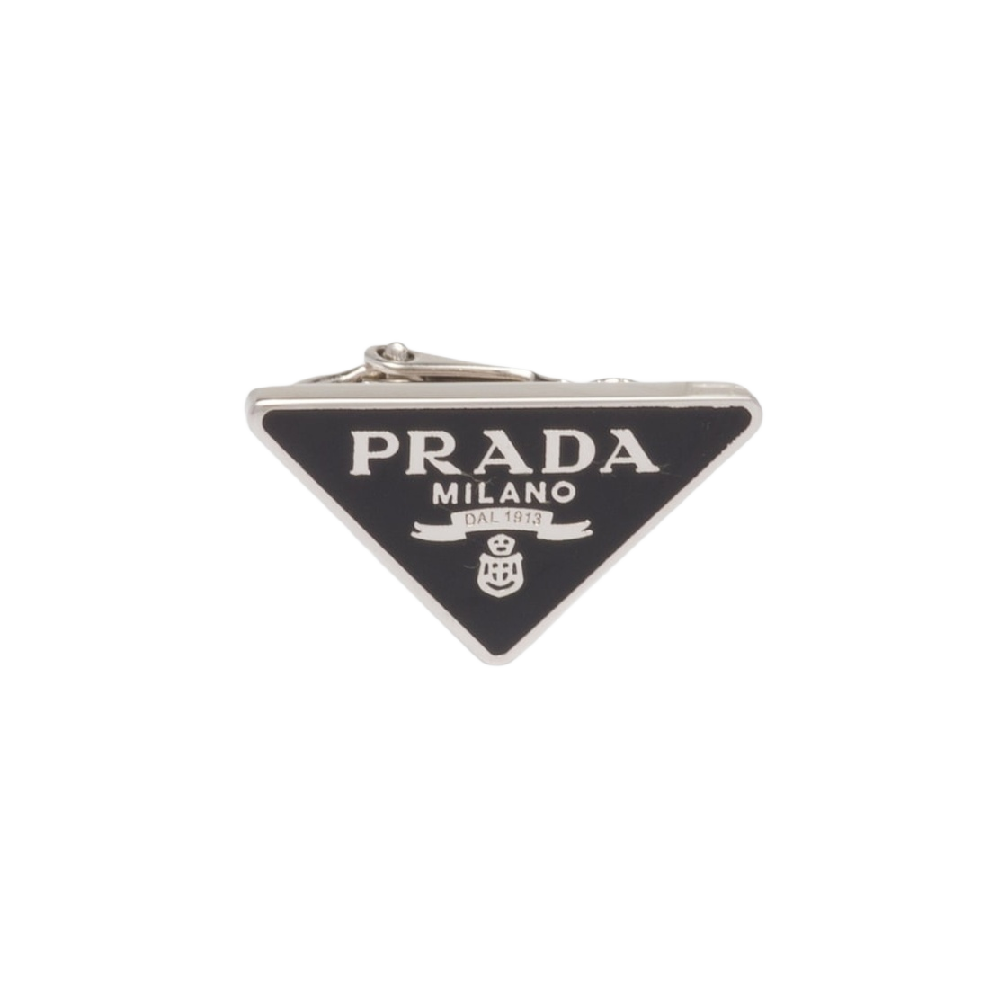 프라다 심볼 클립 라이트 이어링 화이트 | Prada | KREAM