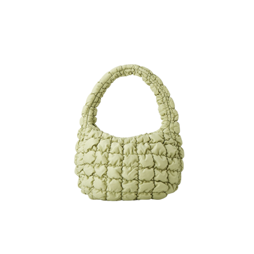 COS Quilted Mini Bag Light Green