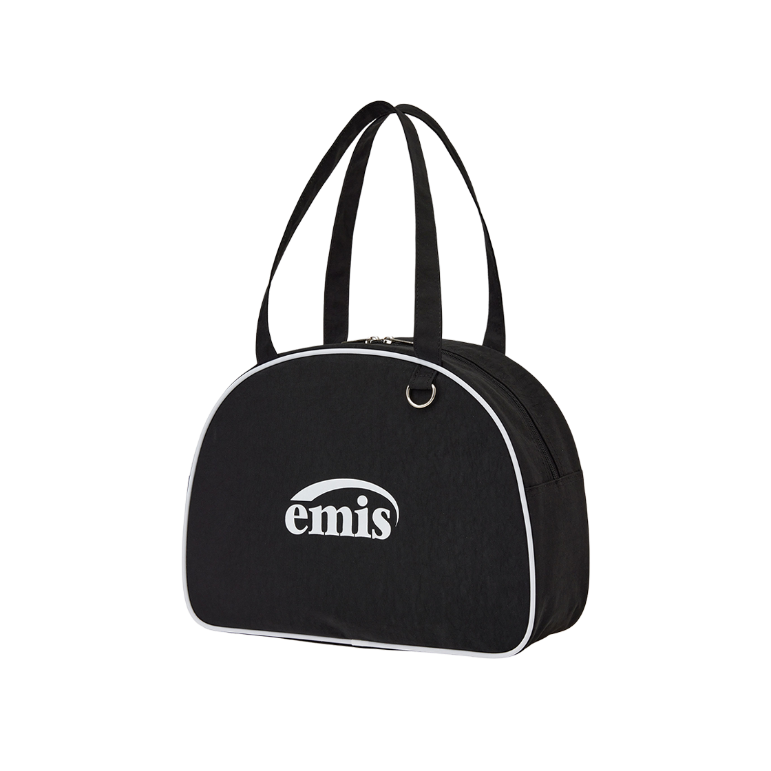 ★EMIS★ NYLON ROUND HALF BAG 이미스 나일론 라운드 하프 백 블랙 | Emis | KREAM