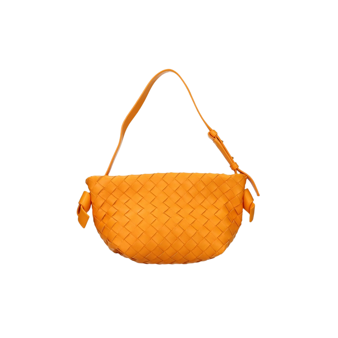 690503V1FG17003 Bottega Veneta Tie Tangerine - 대표 이미지 #1