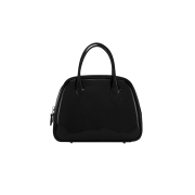 Comme des Garcons Round Anamel No.2 Aoyama Bag Black