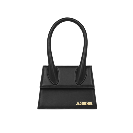 Jacquemus Le Chiquito Moyen Leather Handbag Black