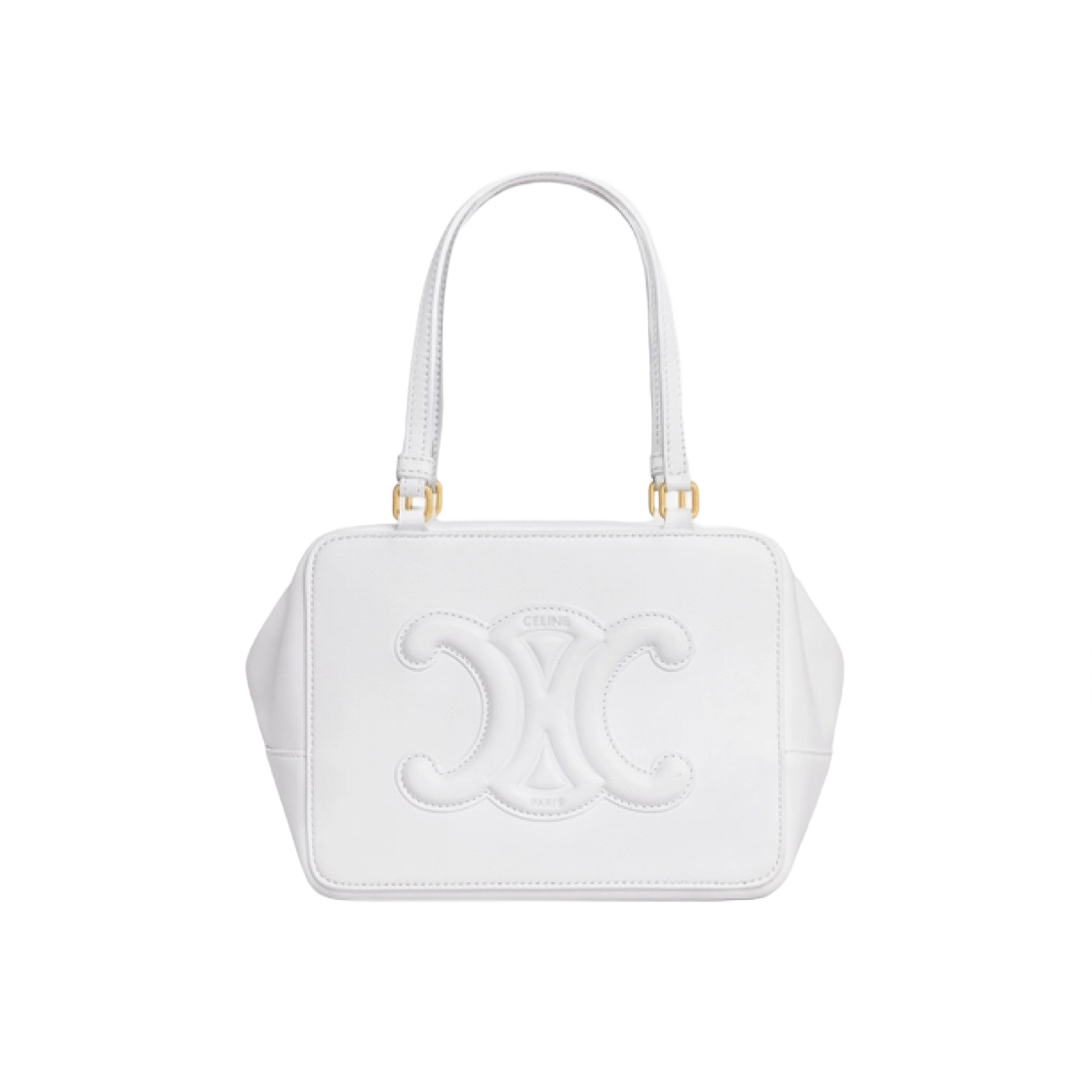 셀린느 스무스 카프스킨 폴드 큐브 백 아크틱 화이트(Celine Folded Cube Bag in Smooth Calfskin Arctic White) - 1