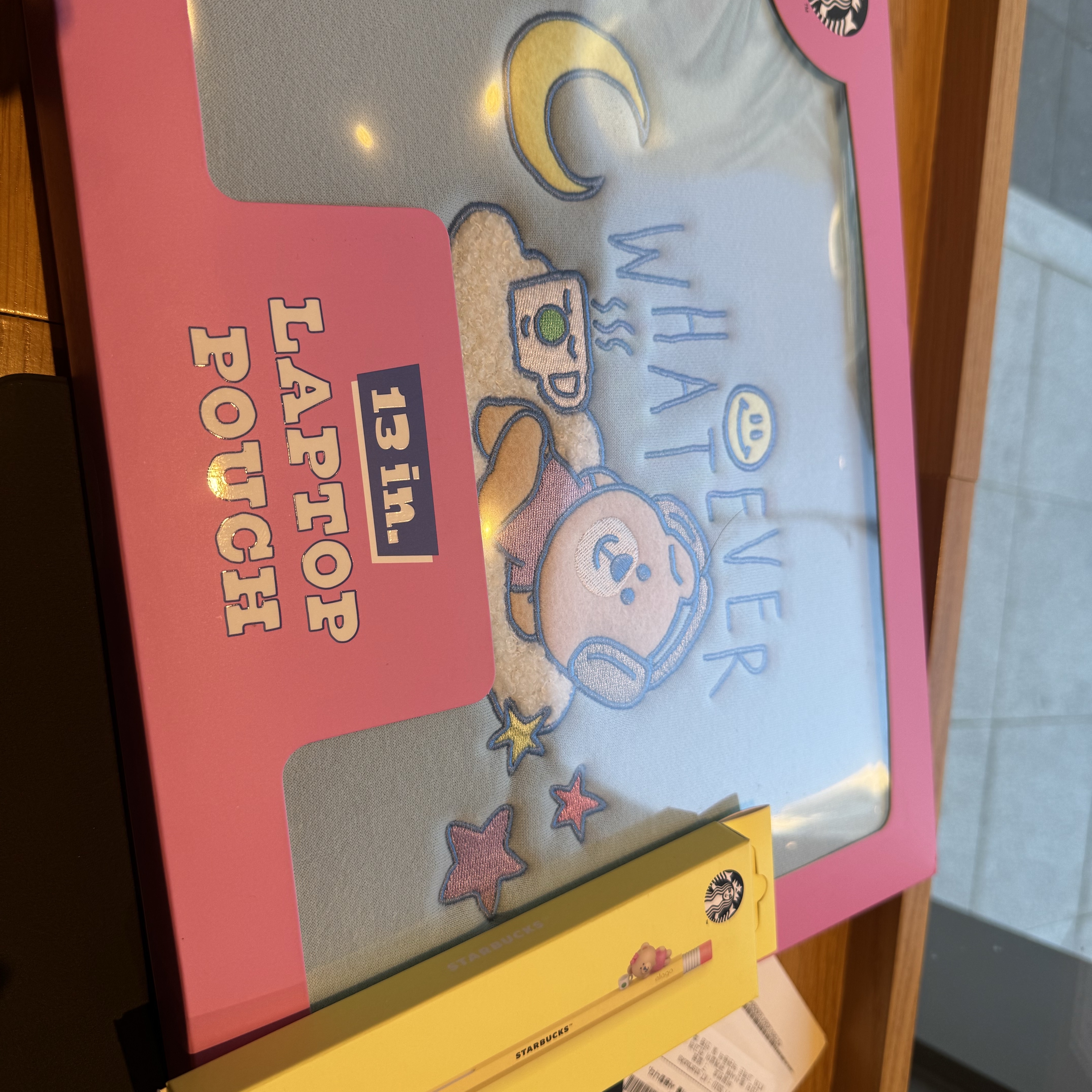 Starbucks Campus Beari Pencil Case 착용 스타일 - 3