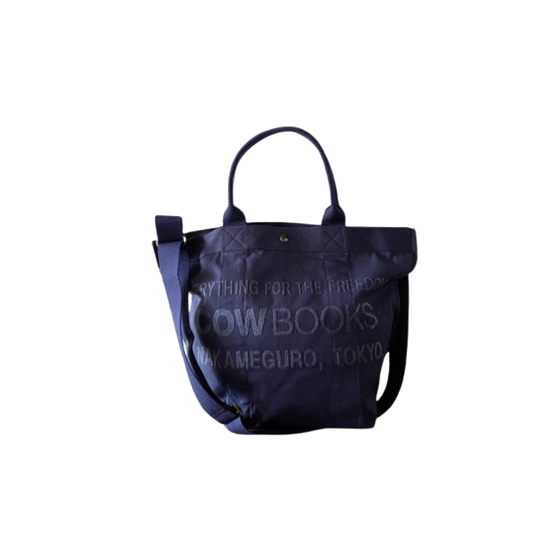 카우북스 버킷 숄더백 네이비(Cow Books Bucket Shoulder Bag Navy)