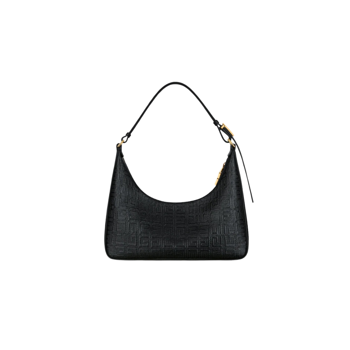 지방시 4G 코티드 캔버스 스몰 문 컷 아웃 백 블랙(Givenchy Small Moon Cut Out Bag in 4G Coated Canvas Black) - 2